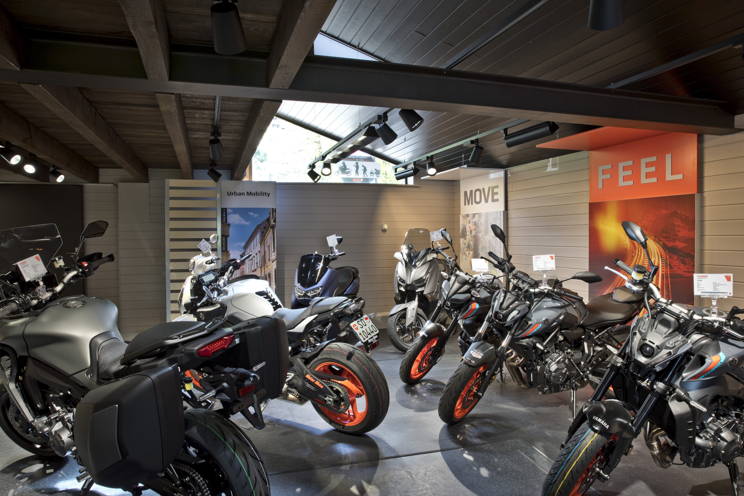 YAMAHA Motorcycles. VIsit official YAMAHA Workshop, Showroom and Salespoint MATTER-MOTOS at Talstrasse 38 in Flüh, Solothurn Switzerland